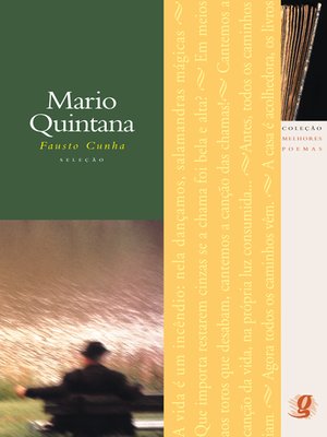 cover image of Melhores poemas Mario Quintana